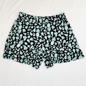 J.Jill Wearever Collection Fruit Print Shorts